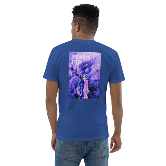 AI Digital Dominance-The Stoic Crypto Crusader- Men's Fitted Premium Tee